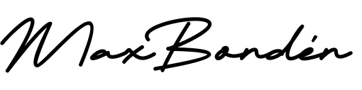 Max Bondén Logo